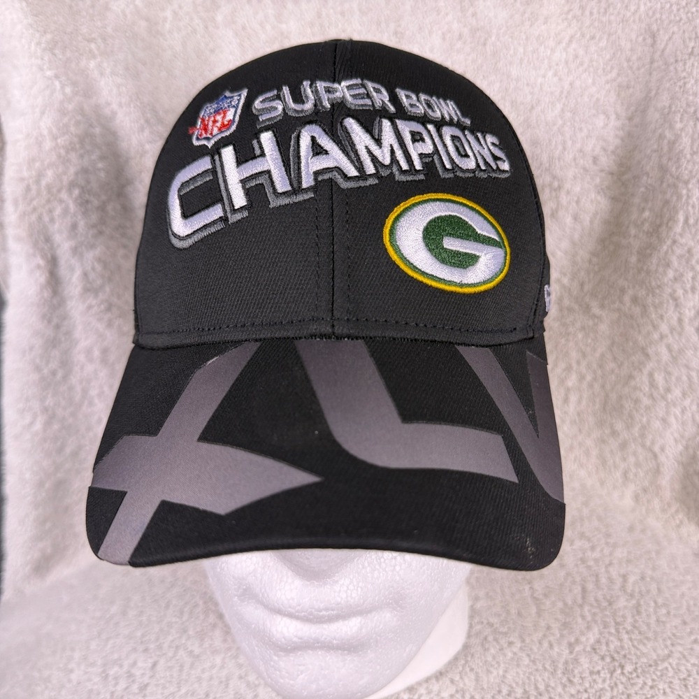 Green‎ Bay Packers Mens Super Bowl XLV Reebok NFL On Field One Size Fits All Hat